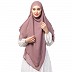 Instant Ready-to-wear Hijab- Mauve Pink